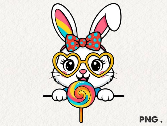 A Kawaii Easter Bunny Design for Real-World Embroidery