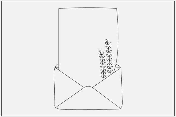 A Practical Review of the Open Envelope Line Art Graphic
