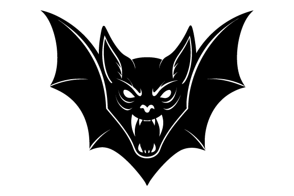 An SVG Bat Illustration for Commercial Graphics & Product Creation