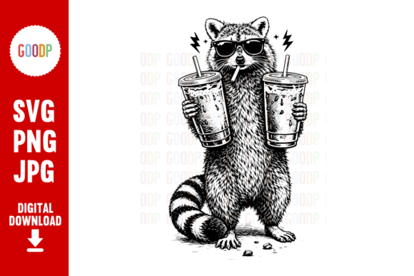 Cool Raccoon Coffee Sunglasses: A Crafty Graphic Review