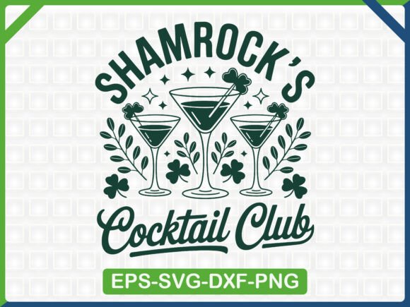 St Patrick’s Day Party Drink Design for Blog Graphics